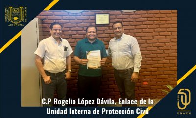 C.P. Rogelio López Dávila, Enlace de la Unidad Interna de Protección Civil