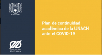 Plan de Continuidad Académica de la UNACH ante el COVID-19