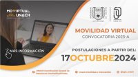 Convocatoria &quot;Movilidad Virtual 2025-A&quot;