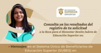 Resultados Beca &quot;Jóvenes Escribiendo el Futuro&quot;