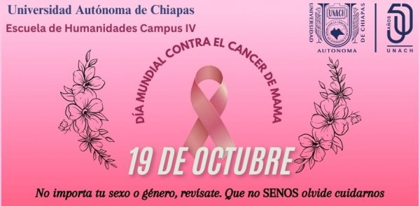 19 de Octubre, Día Mundial Contra el Cancer de MAMA