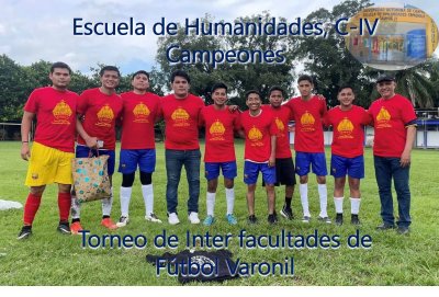 EHT Felicita al equipo Varonil de Futbol, por el Campeonato