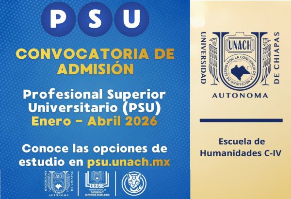 Convocatoria de Admisión &quot;Profesional Superior Universitario (PSU)&quot;