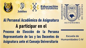 Convocatoria &quot;Al Personal Académico de Asignatura EHT&quot;