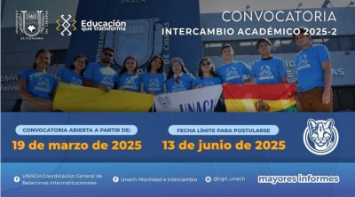 Convocatoria Intercambio Académico 2025-2
