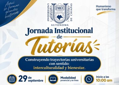 Jornada Institucional de Tutor&iacute;as 2026 "Construyendo Trayectorias Universitarias con Sentido: Interculturalidad y Bienestar&rdquo;