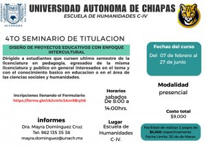 4TO Seminario de Titulaci&oacute;n